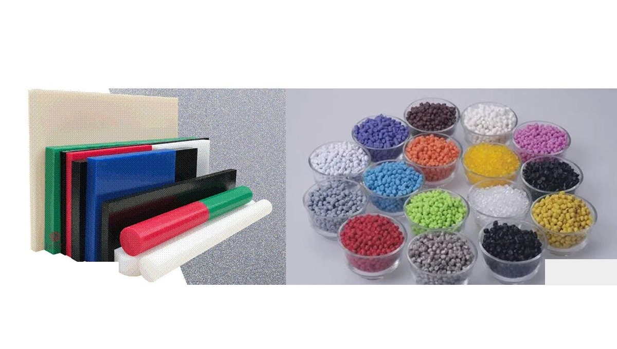 Material samples for boat production